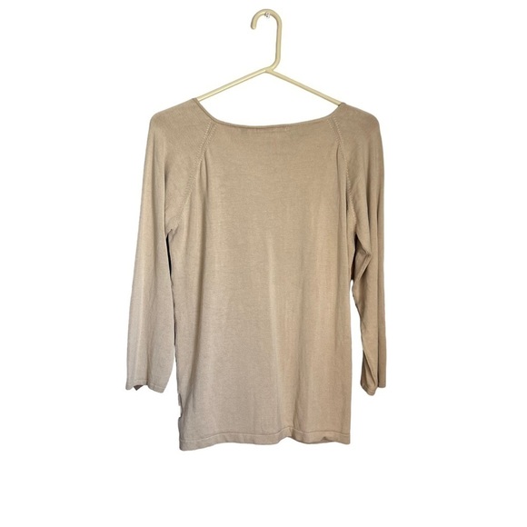 Bcbgmaxazria Strappy Low Plunge Top size large - Picture 6 of 10